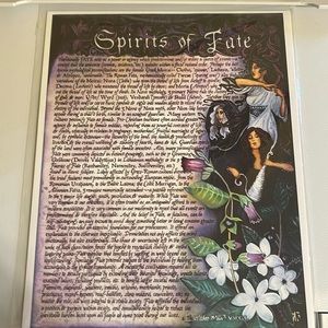 Witches Moon Spirits of Fate Artwork